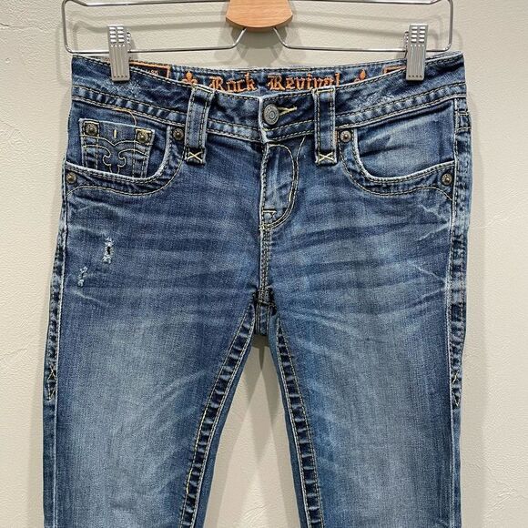 Rock Revival Jessica Skinny Jeans - Size: 26 - Picture 2 of 8